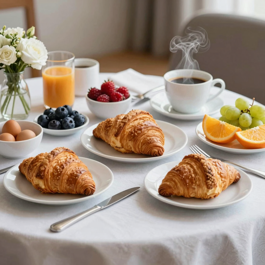 Continental Breakfast Setup