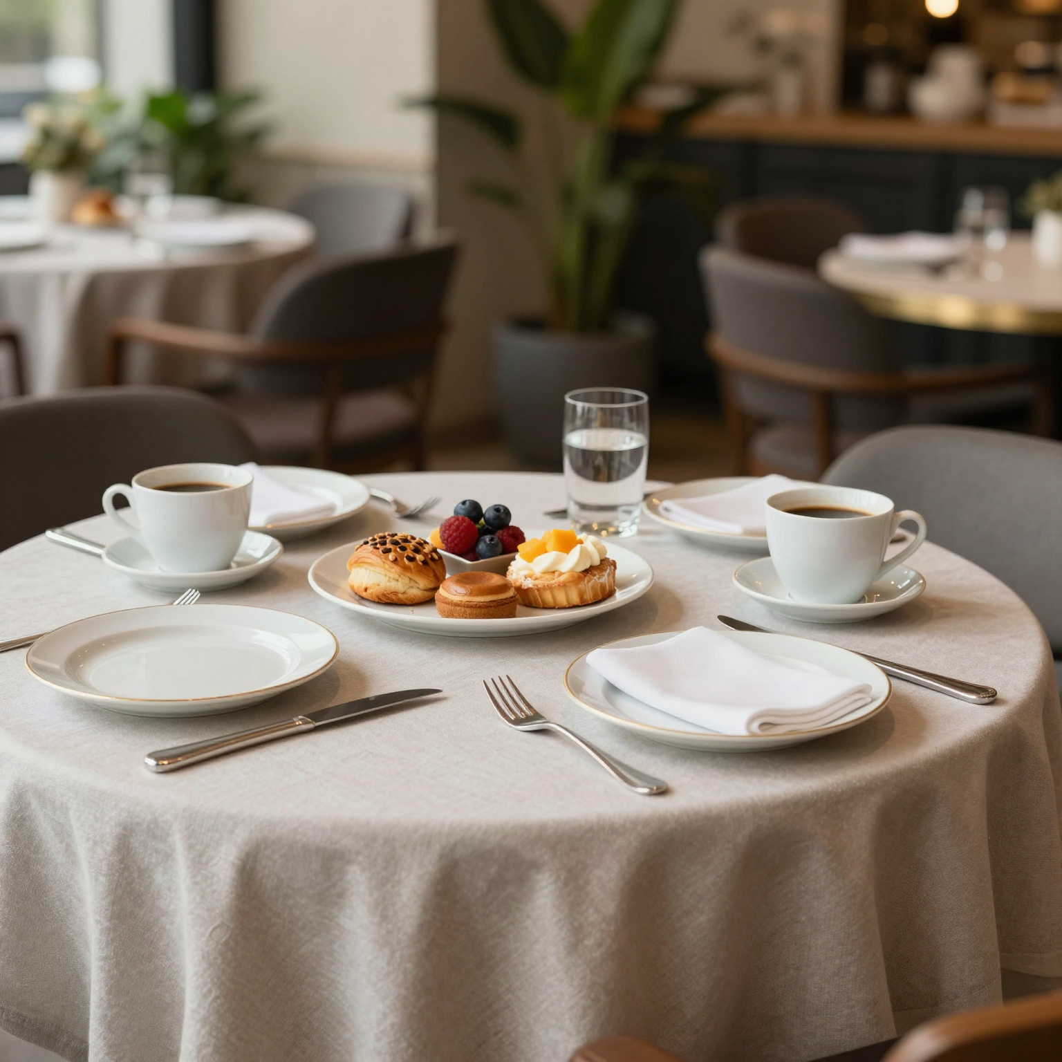 Breakfast Meeting Setting