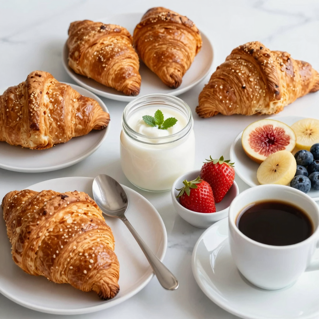 European Breakfast Spread