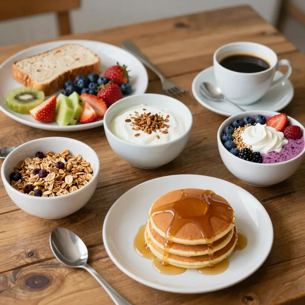 Beautifully Styled Breakfast Spread