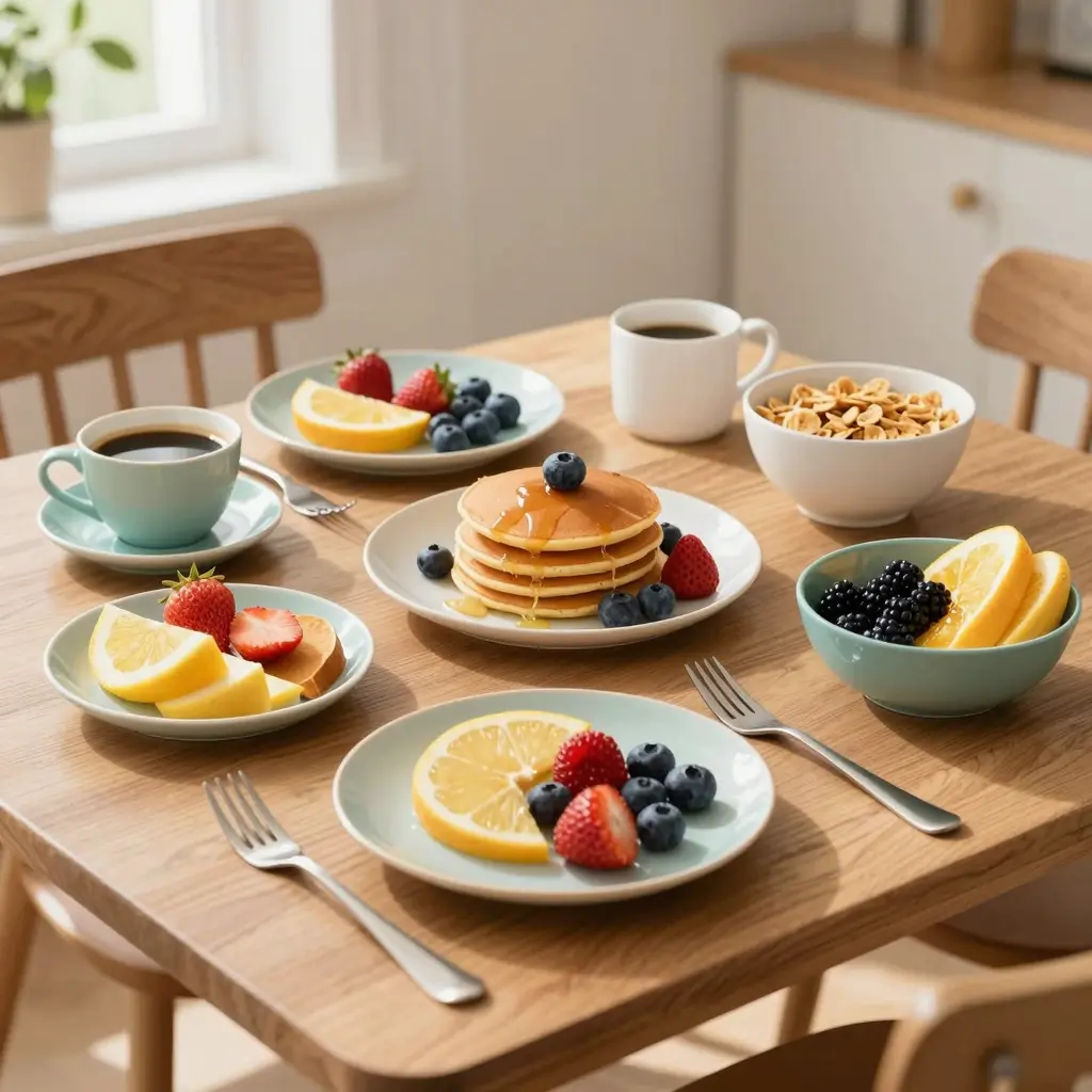 Breakfast Food Styling