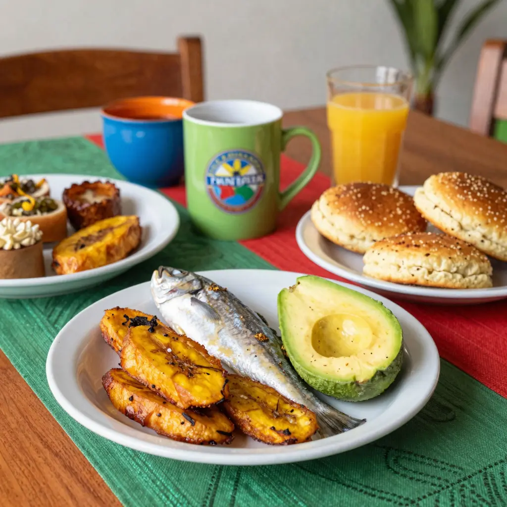 Traditional Antiguan Breakfast