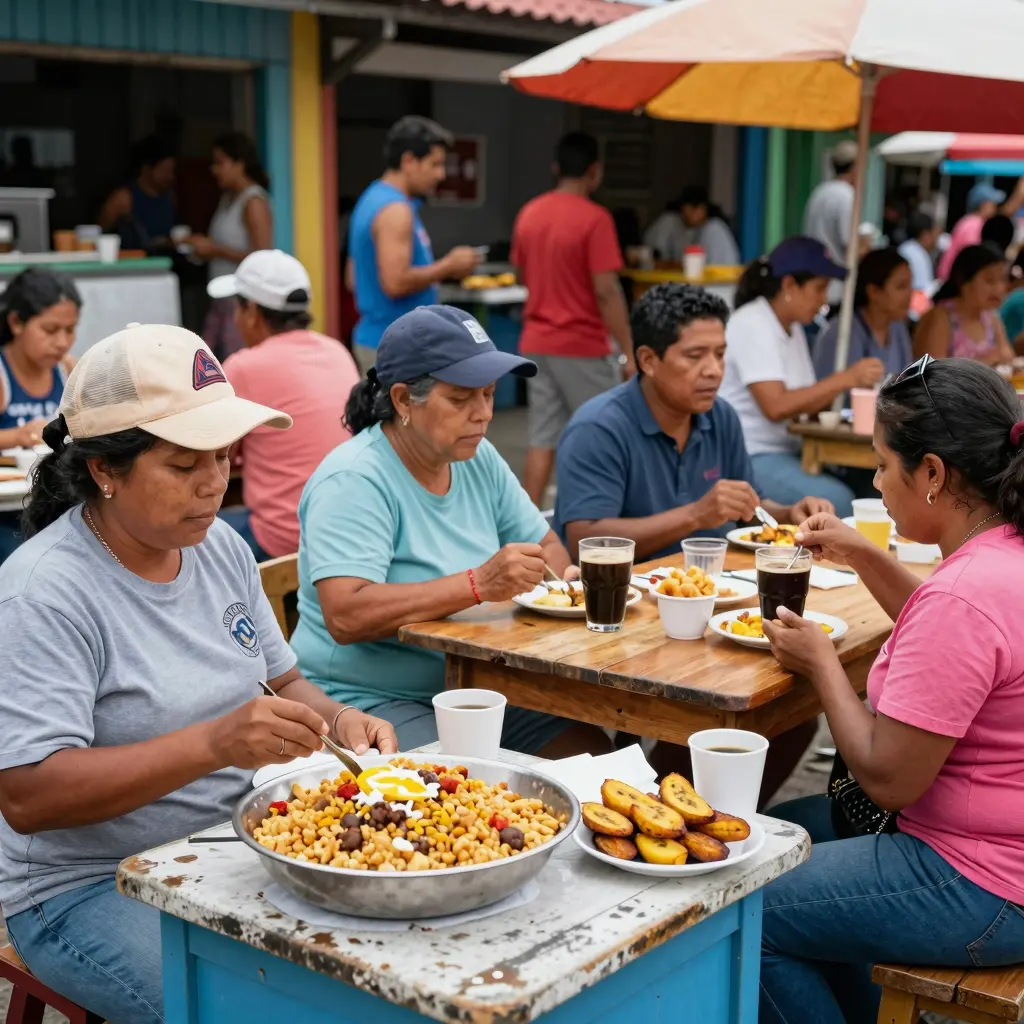 Breakfast Vendors in Costa Rica