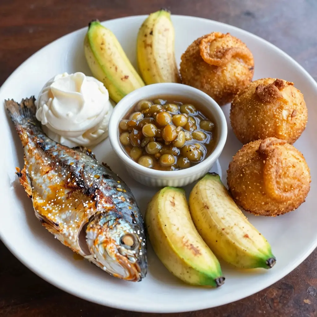 Jamaican Breakfast Spread