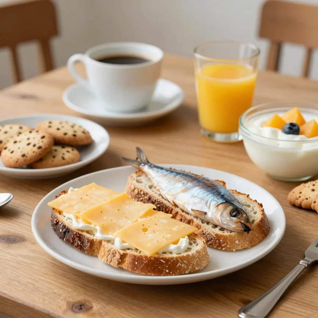 Traditional Dutch Breakfast Setting